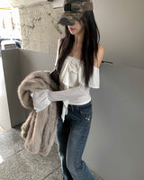 Side pocket boots cut pants