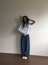 Epi Hooded Striped Denim (1color)