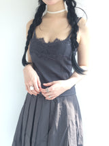 soft lace sleeveless shirt