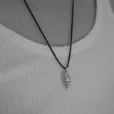 シルバーソラネックレス [black]