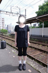 ピュロ パフ ポケット ワンピース(2color)