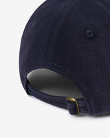 washed vintage ballcap [ navy ]