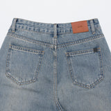 CLASSIC VINTAGE HALF-LENGTH DENIM PANTS code 18202