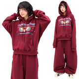 Cropped Vintage Terry Hoodie