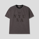 Uth crop pigment ringer short sleeve t-shirt