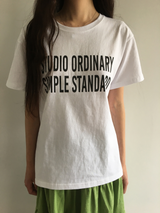 Studio Lettering T-shirt (4color)