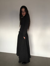 Wool Dot Balloon Skirt (2Colors)