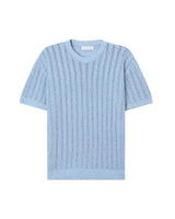 Weave Boucle Lace Round Knit