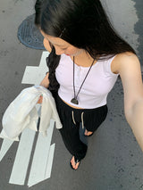 [MADE] Lelun Summer See-Through Stripe Shirt