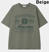 アメリカリバティプリンティド半袖Tシャツ
