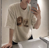 [A-T0141] ブレッドキャット半袖Tシャツ