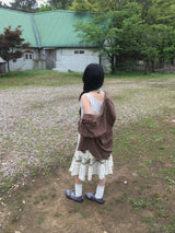 アンティーク アイレット ノースリーブ