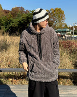 Moko Wool Hoodie (Gray)