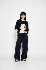 25SS ベイビーフェイスフロッグベイビースリーブTシャツ ブラック