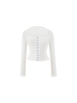 Hook square top (white)