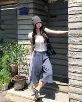 Fuse Pigment Tape Track Bermuda Shorts