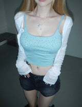 milky way crop top(4 color