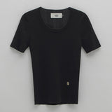 (T-6858)ESSENTIAL MOLLIS SLIM KNIT