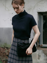 TERRE cashwool pollar knit