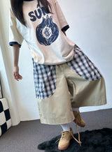 Sungre Raglan Contrast Oversized Tee 3color