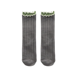 【2足1セット】レトロフリルリブソックス