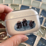 [sending much love from the sea clear airpods case]