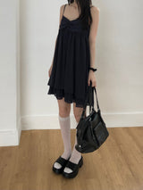 Eve Shirring Mini Dress (3 colors)