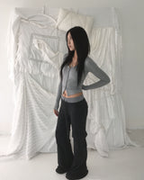 Etto boots cut pants