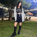 BLACKBUNNY BACK HOODIE ZIP-UP