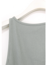 side slit boat sleeveless(3color)