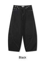 Akid Big Pocket Balloon Denim Pants