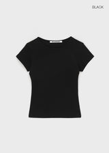 [MADE] Dutsbi Round Neck Short Sleeve Top