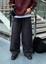 Warners 3003 Daily Side Snap Wide Banding Denim Pants