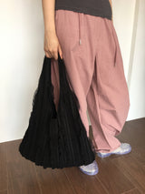シリラッフルショッパーバッグ (2color)