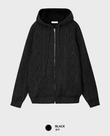 Crew Daily Two Way Hooded Knit Padding