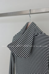 Papillon Stripe Baraklava Hoodie T-shirt