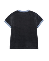 26SS ウィメンズクラシックロゴ刺繍リンガー半袖Tシャツ