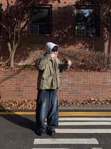 Dart Cappy Damage Denim Balloon Pants