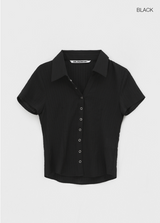 [MADE] Elsop Burton Pleats Blouse (Short-Sleeved ver.)