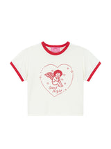エンジェルリンガーTシャツ_レッド