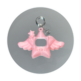 CYBER-STAR GALORE : Keychain ( Pink )
