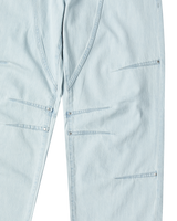 26SS STUDDED BALLOON FIT DENIM PANTS 