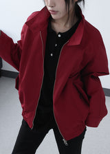 アンダーハーフネックブルゾン