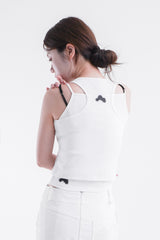 CLOUD SLEEVELESS WOO WHITE