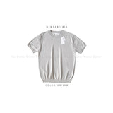 LMN Saint Cool Linen Round Short-Sleeved Knitwear (14 colors)