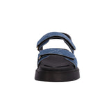 Snoopy Denim Velcro Strap Sandal_S0577