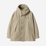 3 Layer Hard Shell Long-Jacket - BEIGE
