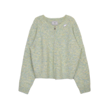 ファジーマールドニットジップアップ (3 COLORS)