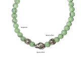 karen silver turquoise bracelet (2color)