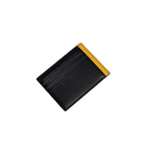 Crispe Mutiple Cardholder_Black, Yellow